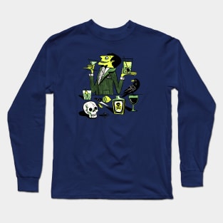 Drinks with the Mad Scientist Long Sleeve T-Shirt